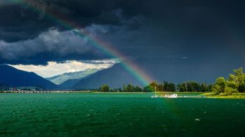 Gewitter am Züricher See
